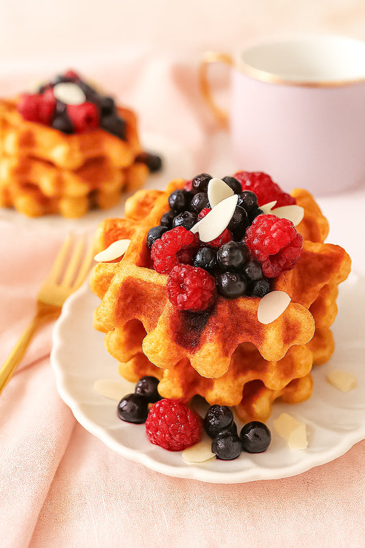 Bananenbrood wafeltjes